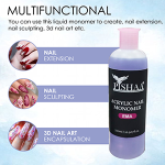 Pishaa Acrylic Nail Monomer – EMA 500 ml - Image 3