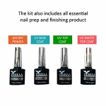 Pishaa Sunshine UV Gel Polish Kit P -70 - Image 3