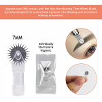 Microblading Wheel Blade for PMU – 7mm | Pack of 10 Pieces - Image 4