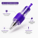 14UX Cartridge Needles for PMU Pack of 5 - Image 3