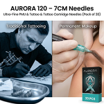 AURORA GEN II 120 7CM Cartridge Needles – Pack of 20 - Image 6