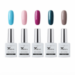 Pishaa Sunshine UV/LED Gel Polish Combo – Set of 5 (150–154), 15 ml Each