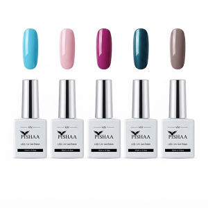 Pishaa Sunshine UV/LED Gel Polish Combo – Set of 5 (150–154), 15 ml Each