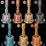Pishaa UV Platinum Glitter Gel Polish – Series 26–32 - Image 7